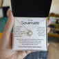 To My Soulmate | I Love You Forever & Always - Love Knot Necklace