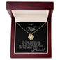 To My Wife | You Are My Queen Forever - Love Knot Necklace