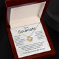 To My Soulmate | I Love You Forever & Always - Love Knot Necklace