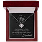 To My Wife | You Are My Queen Forever - Love Knot Necklace